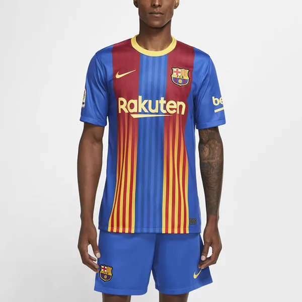 Nike 20/21 FC Barcelona 4th Jersey 'Blue' T-Shirt, blue