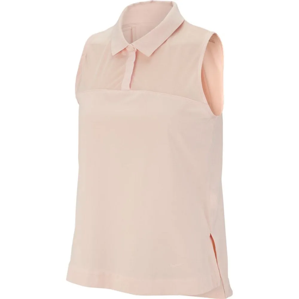 Nike Flex Womens Sleeveless Golf Polo