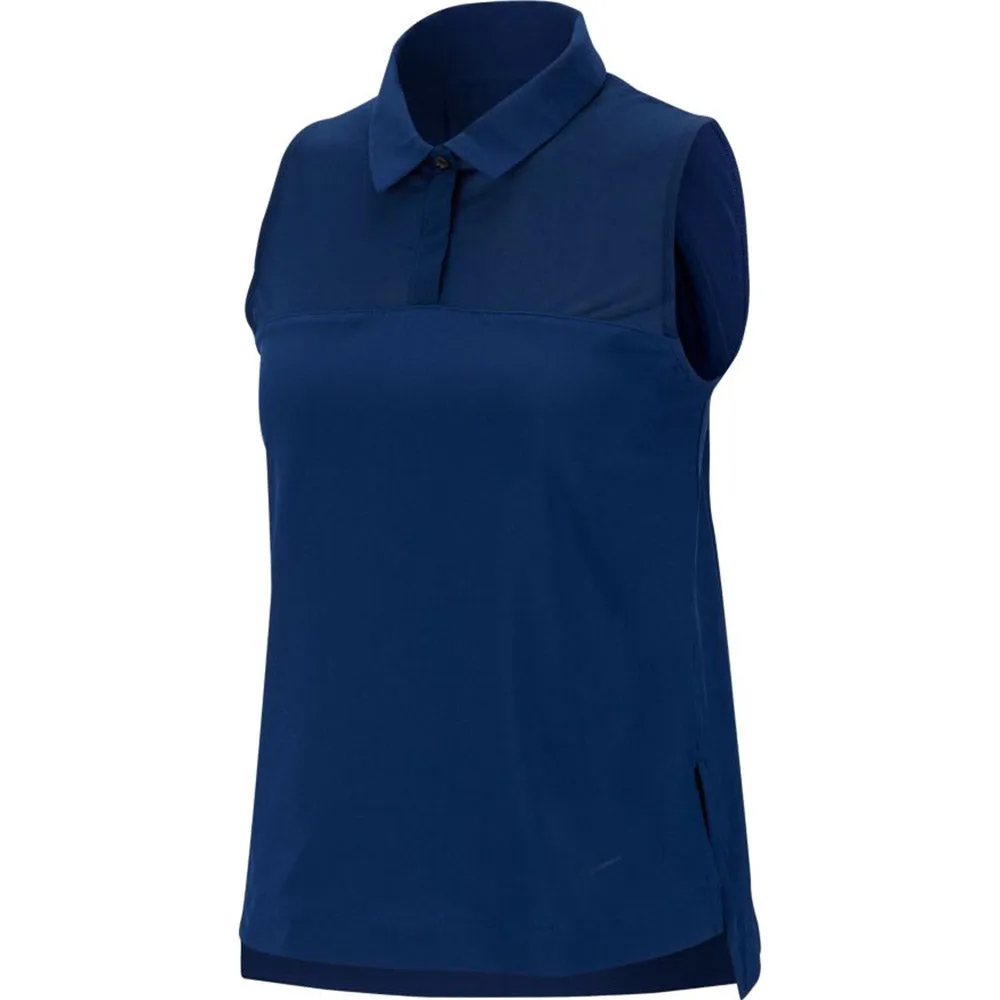 Nike Flex Womens Sleeveless Golf Polo