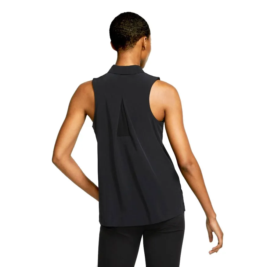 Nike Flex Womens Sleeveless Golf Polo
