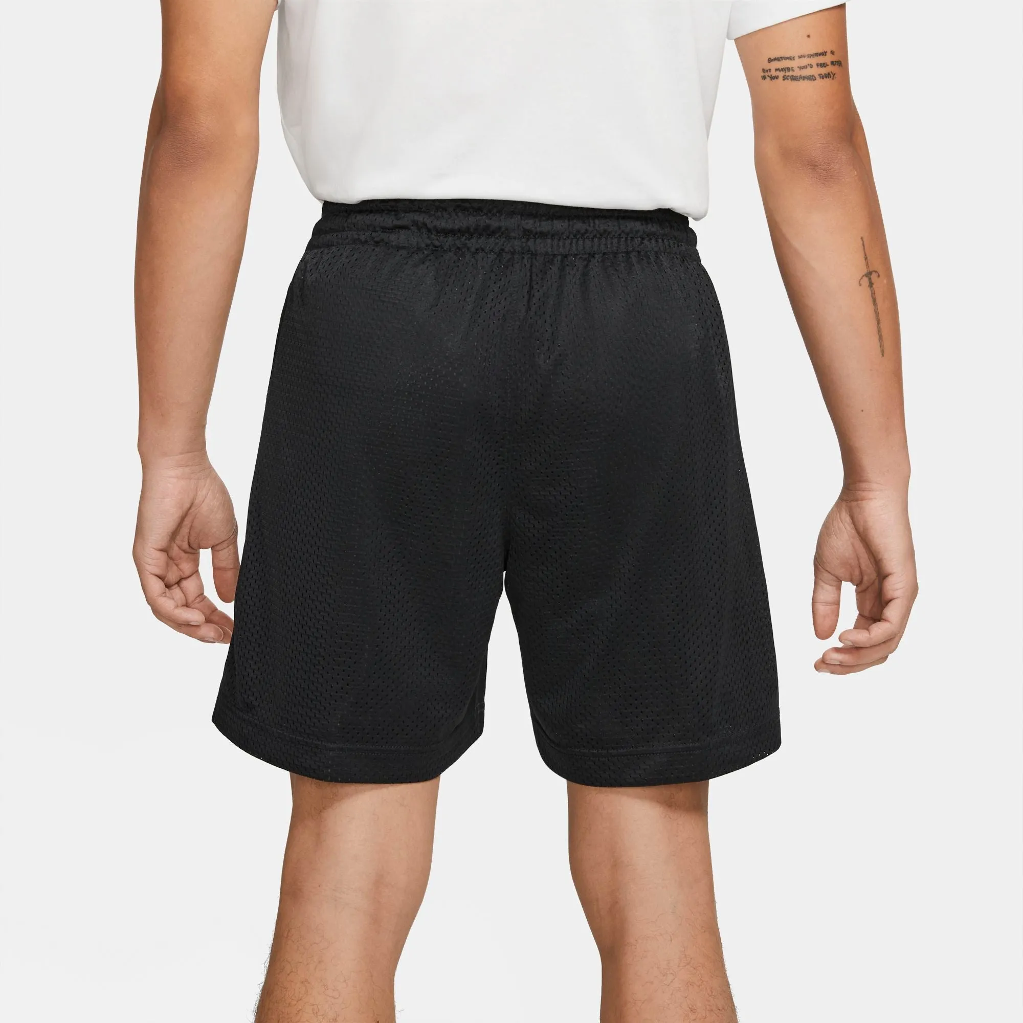 Nike KD Basketball Double Mesh Shorts - Black/Turf Orange/Summit White