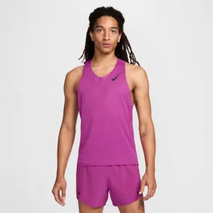 Nike | Men's AeroSwift Dri-FIT ADV Running Singlet - Hot Fuchsia