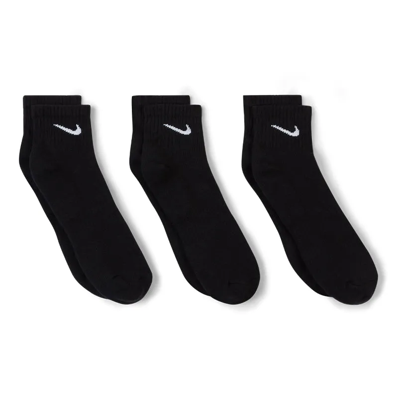 Nike Men's Everyday Cushioned Training Ankle Socks (3 Pairs)