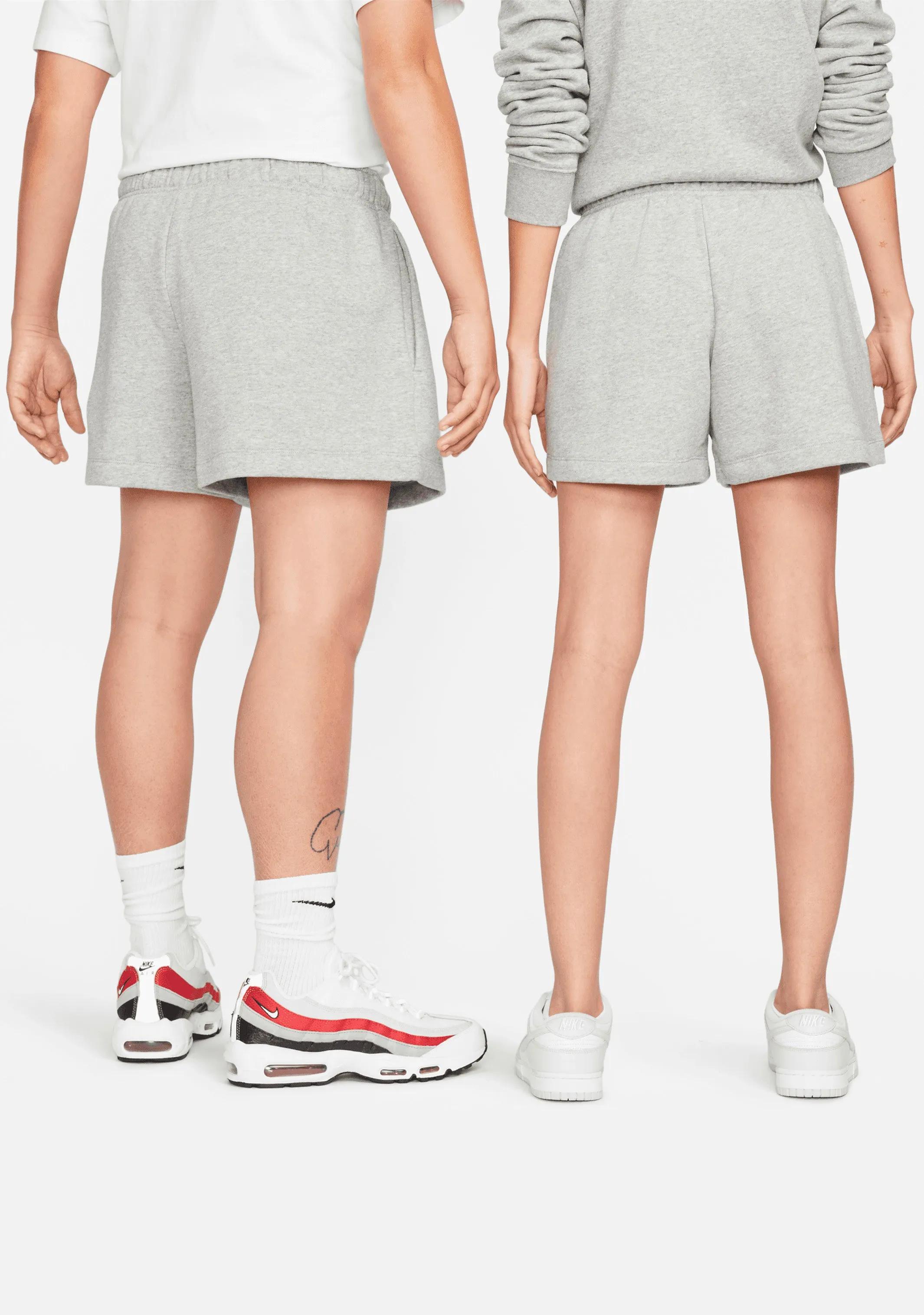 Nike Women's Sportswear Club Fleece Shorts Grey