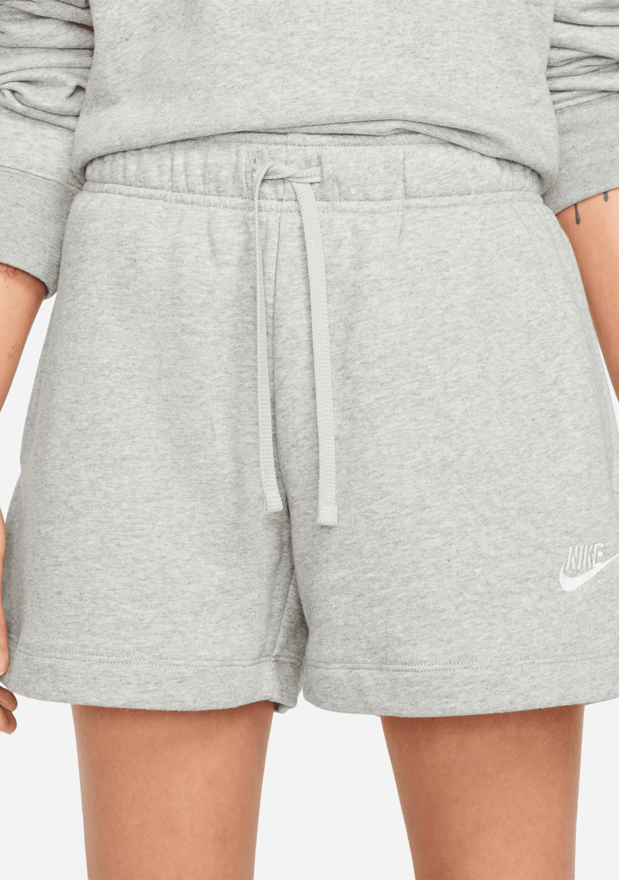 Nike Women's Sportswear Club Fleece Shorts Grey