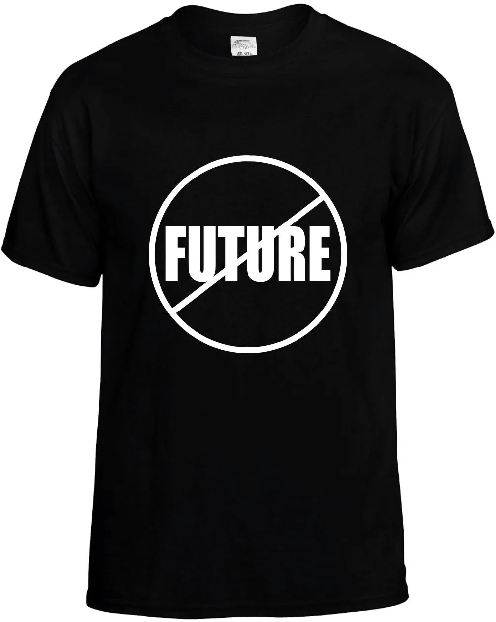 No Future Anti-Future  Unisex T-Shirt Novelty Graphic Tee Shirt