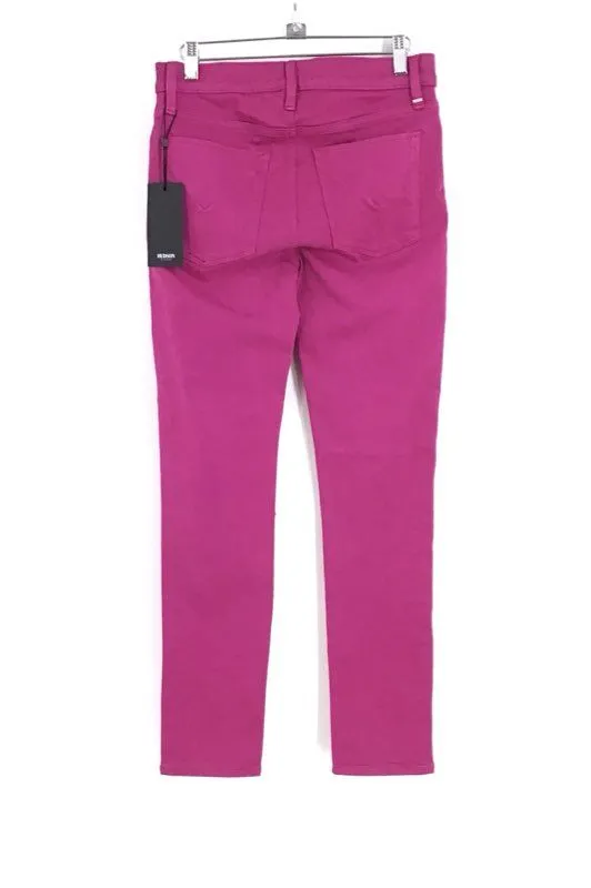 NWT Hudson Women's Magenta Nico Skinny Jeans - Size 28