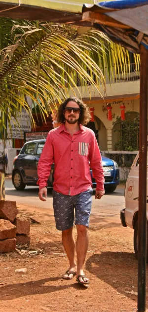 One World Brothers Coral Cruiser Men's Sport Shirt