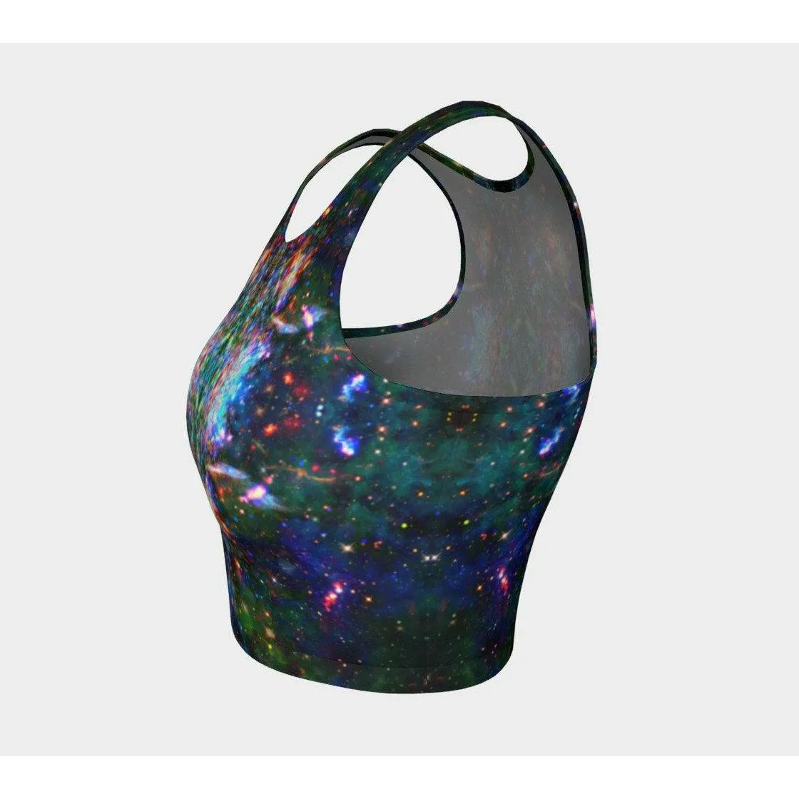 Oriarch Psychedelic Crop Top/ Bikini Set