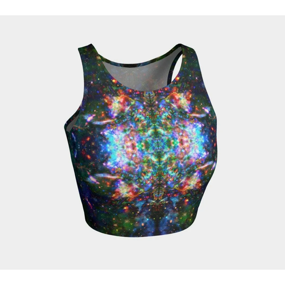 Oriarch Psychedelic Crop Top/ Bikini Set