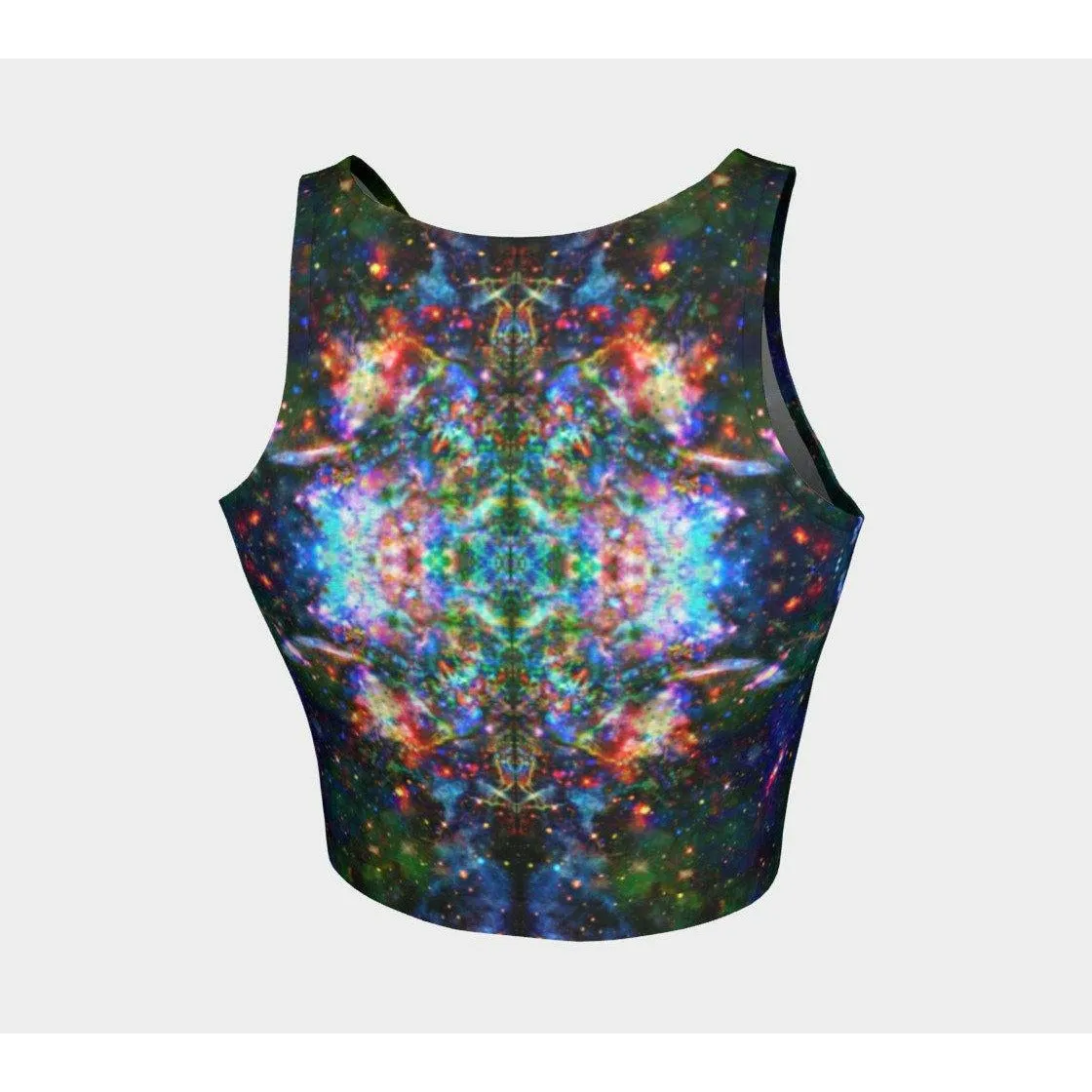 Oriarch Psychedelic Crop Top/ Bikini Set