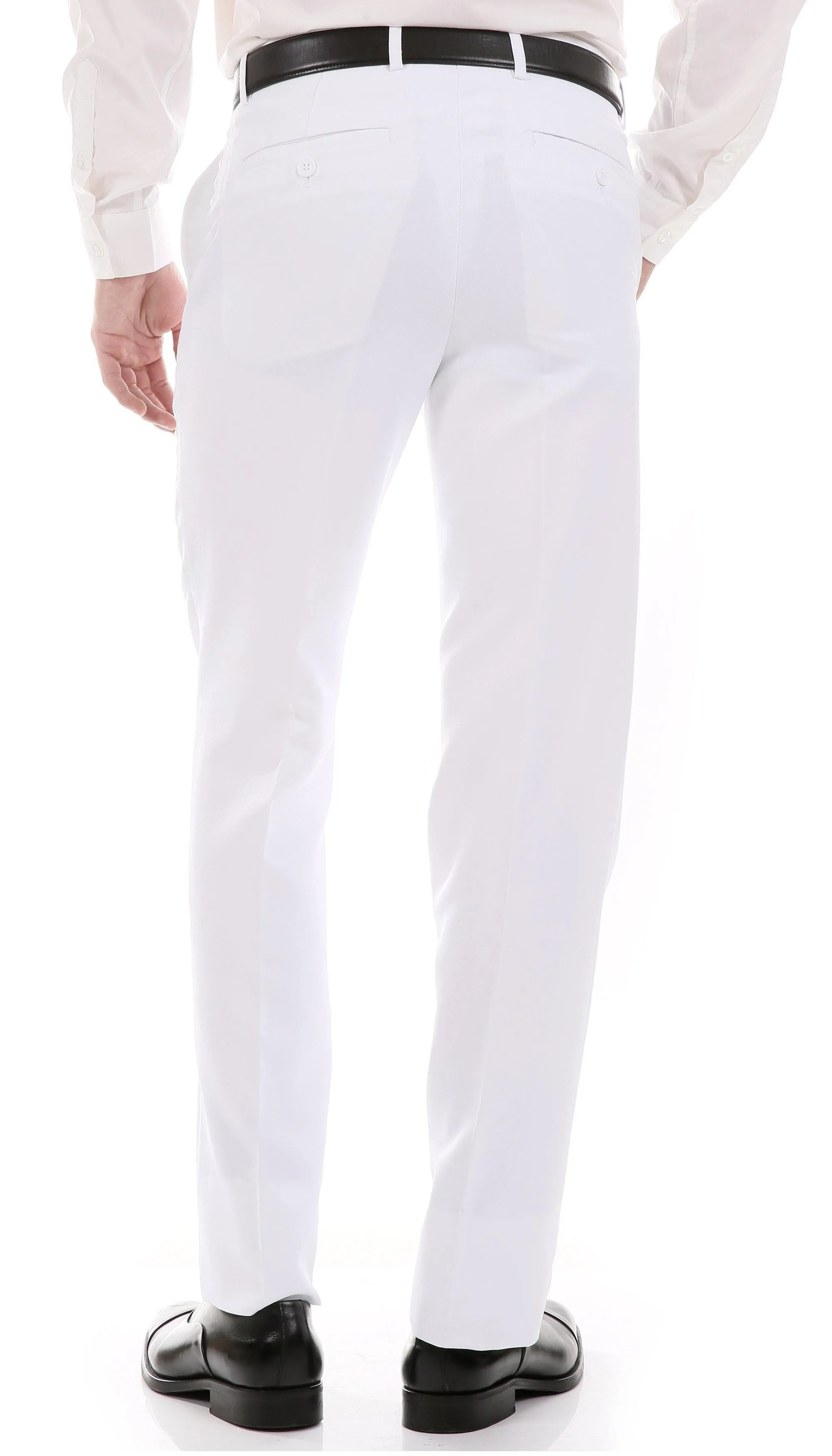 Oslo Collection - Slim Fit 2 Piece Suit Color White