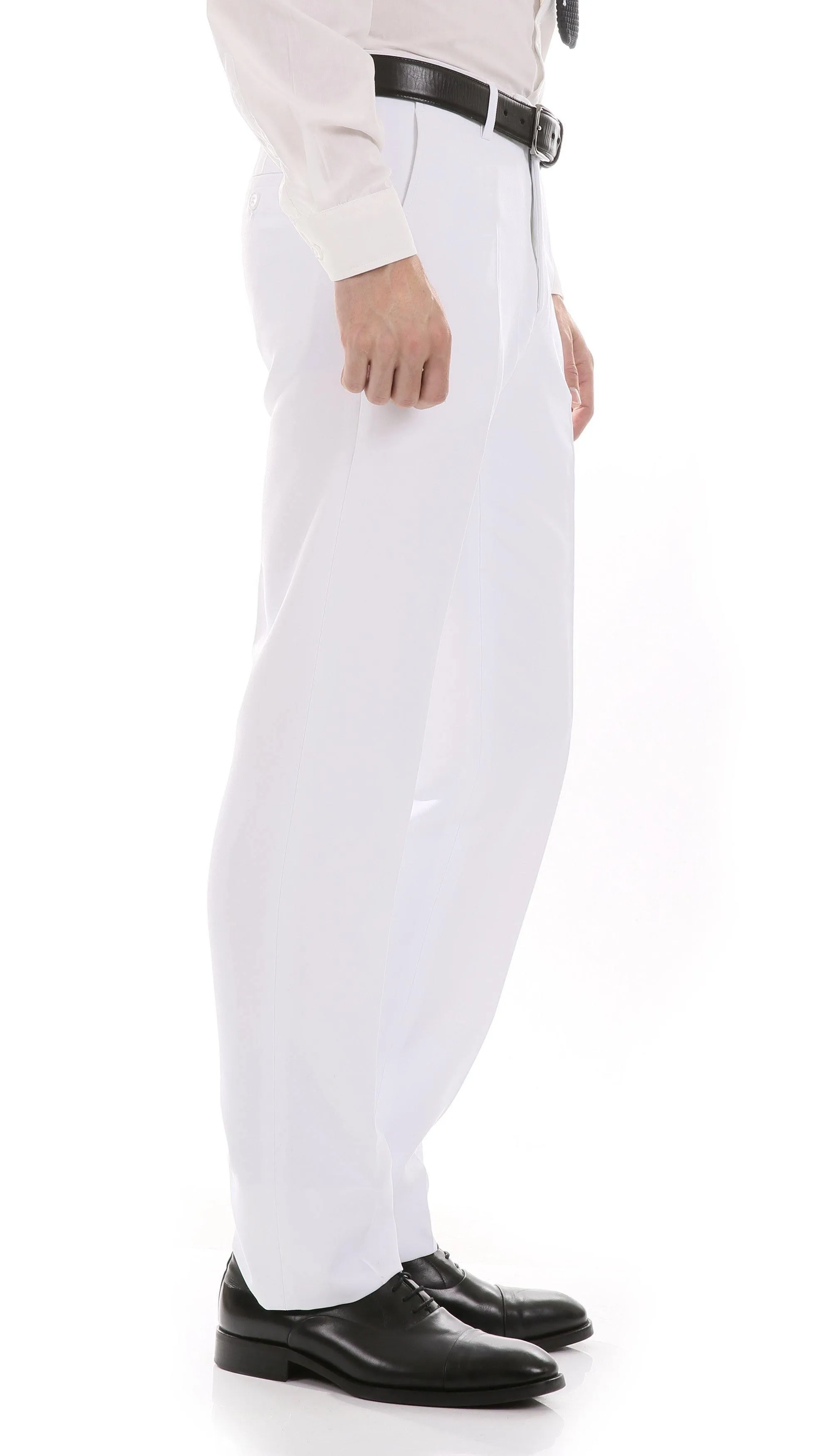 Oslo Collection - Slim Fit 2 Piece Suit Color White