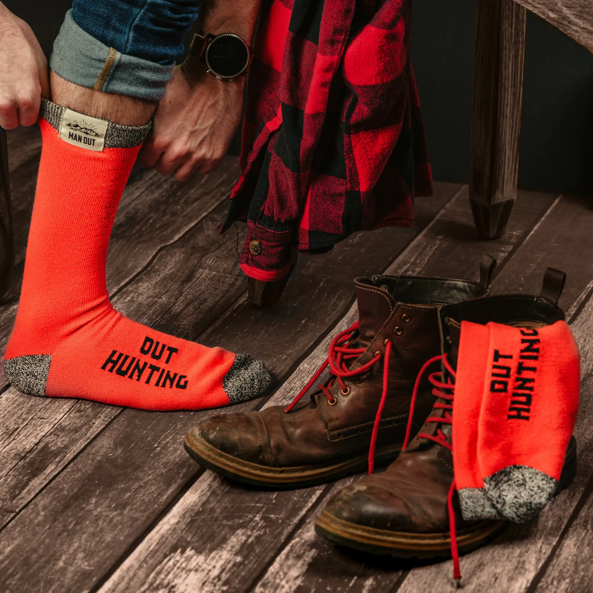 Out Hunting Men's Socks