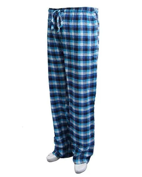 Pack of 2 - Men's Cotton Check Pajama - Cotton Yarn Dyed Flannel Men's Pajama MF-09