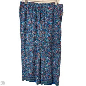 Pants Wide Leg By J. Jill In Blue, Size: M