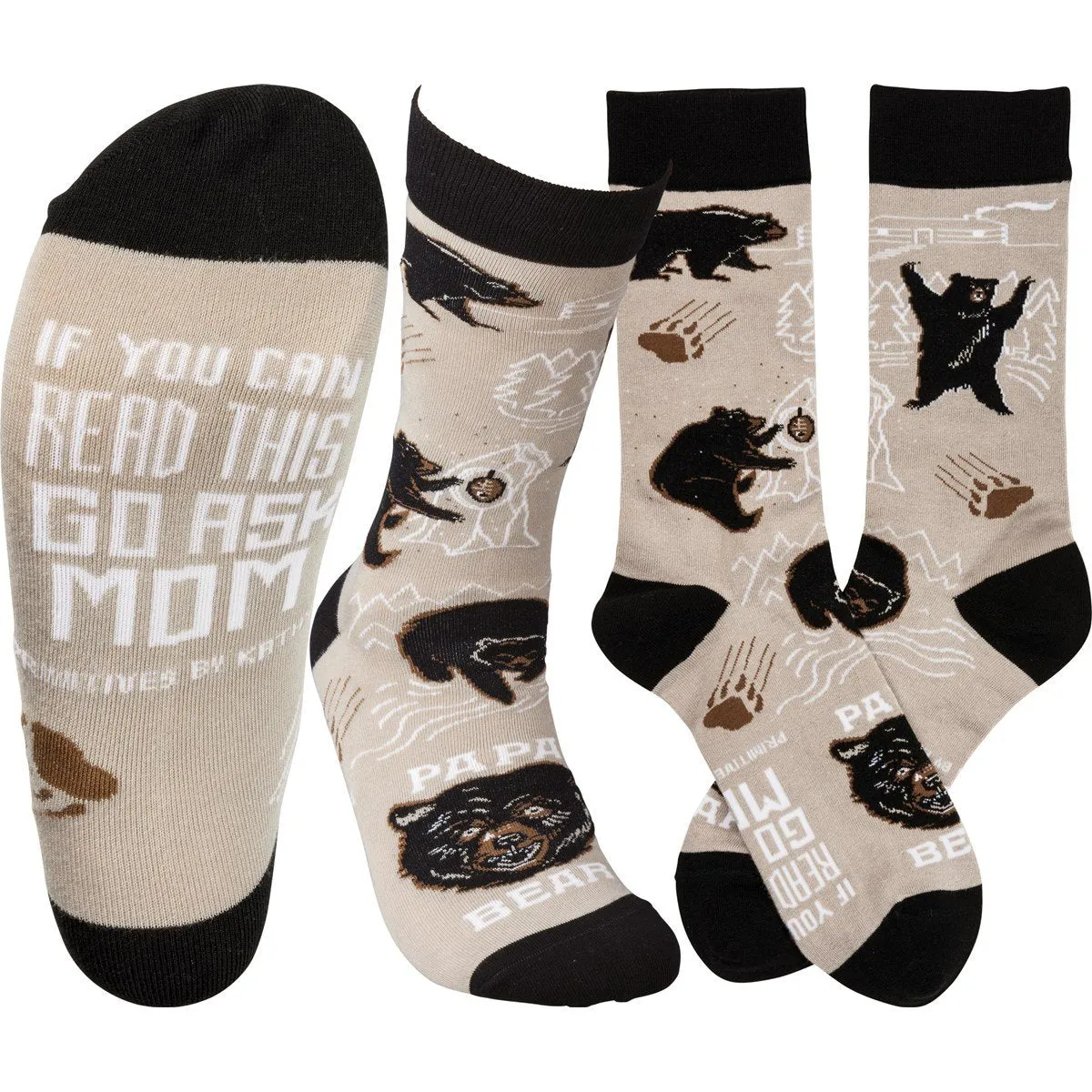 Papa Bear Socks (Men's)