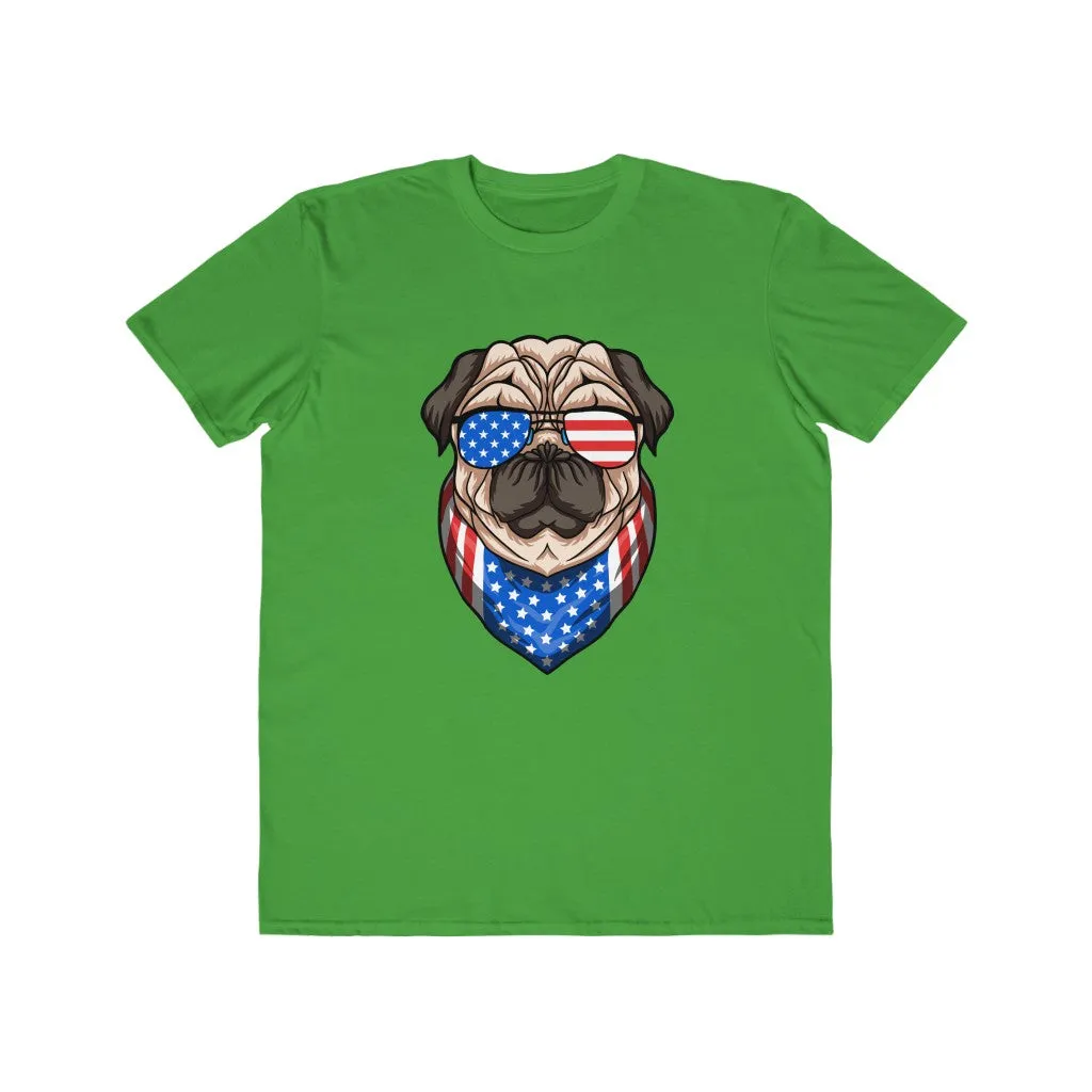 Patriot Dog, Men's Lightweight Fashion Tee