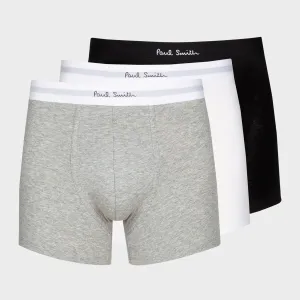 Paul Smith - Men's Long Boxer Briefs in Mixed Colours 3 Pack