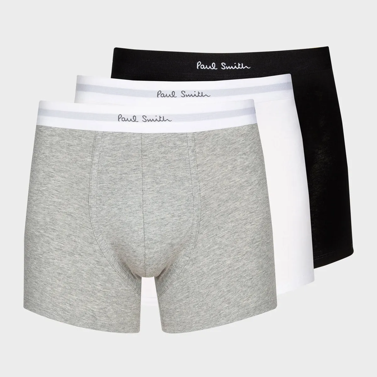 Paul Smith - Men's Long Boxer Briefs in Mixed Colours 3 Pack