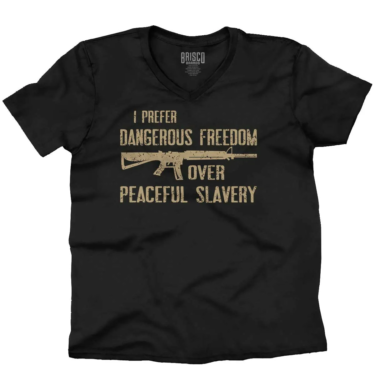 Peaceful Slavery V-Neck T-Shirt