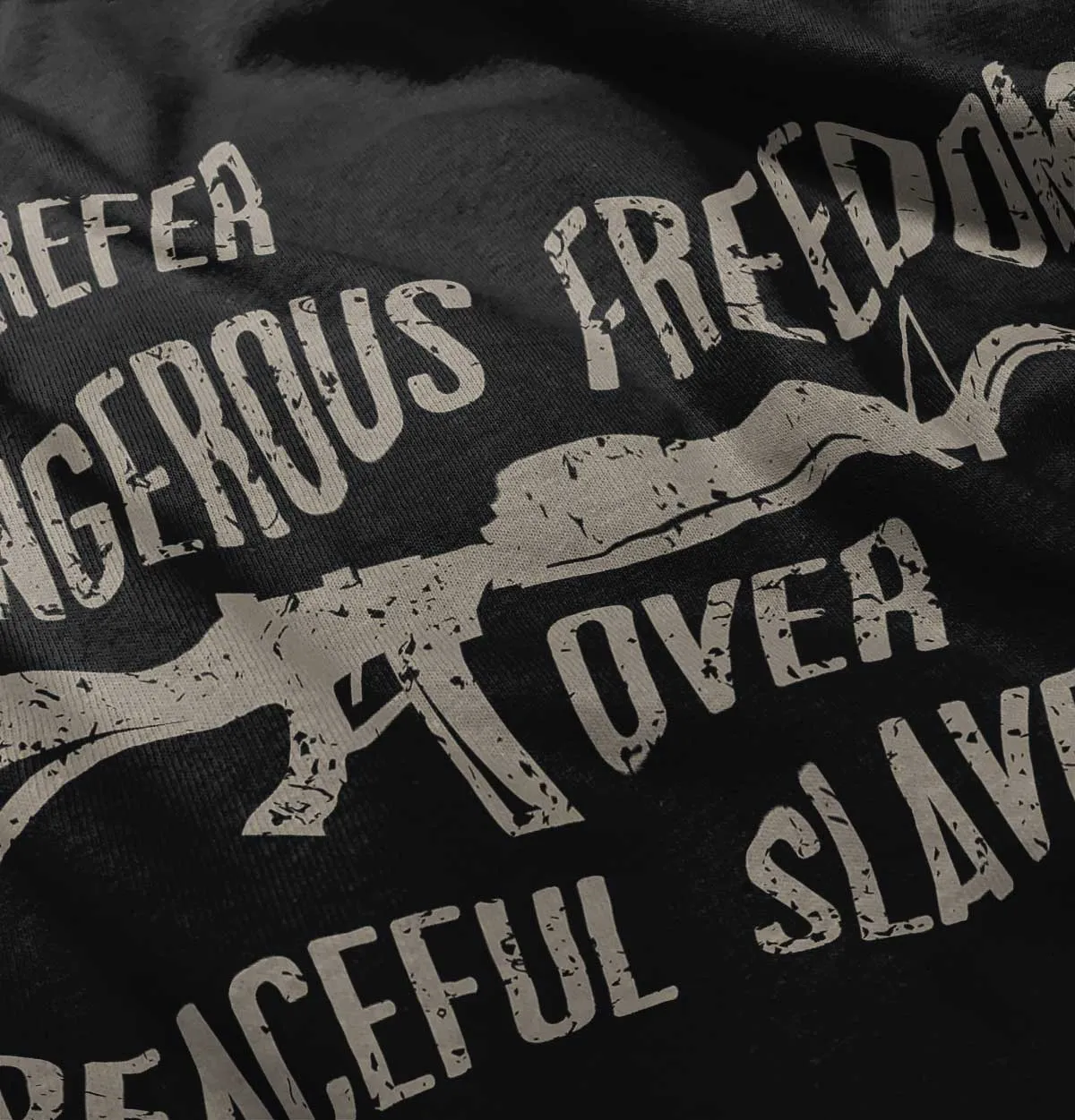 Peaceful Slavery V-Neck T-Shirt