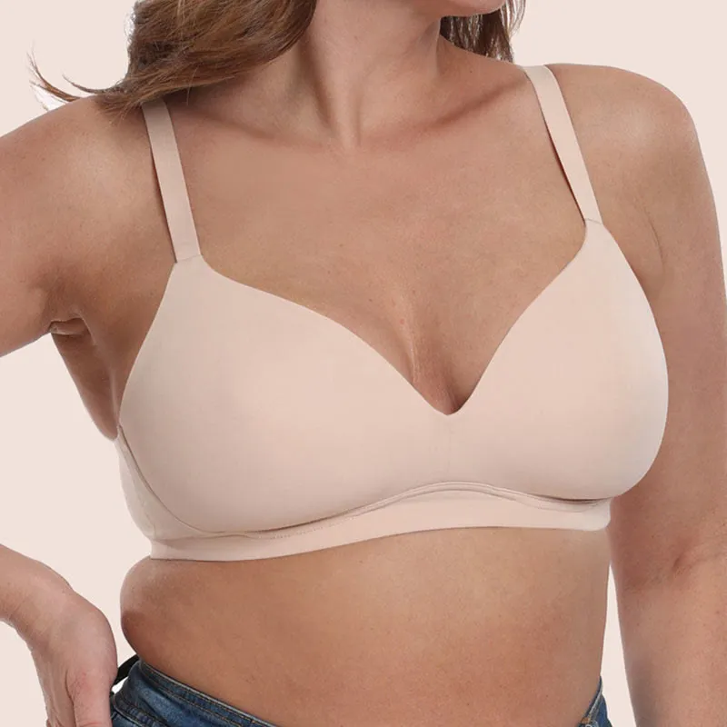 Plus Size Soft Wireless Bras