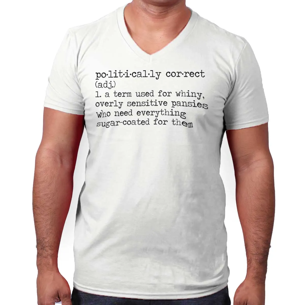 Politically Correct V-Neck T-Shirt