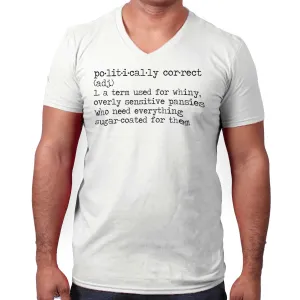 Politically Correct V-Neck T-Shirt