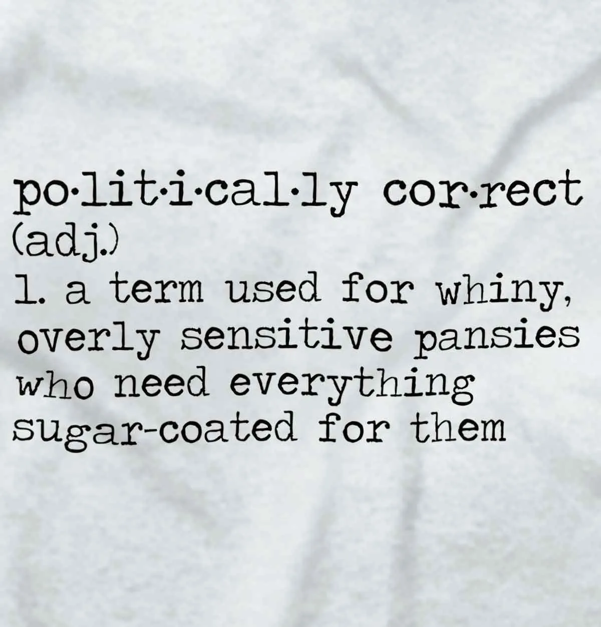 Politically Correct V-Neck T-Shirt