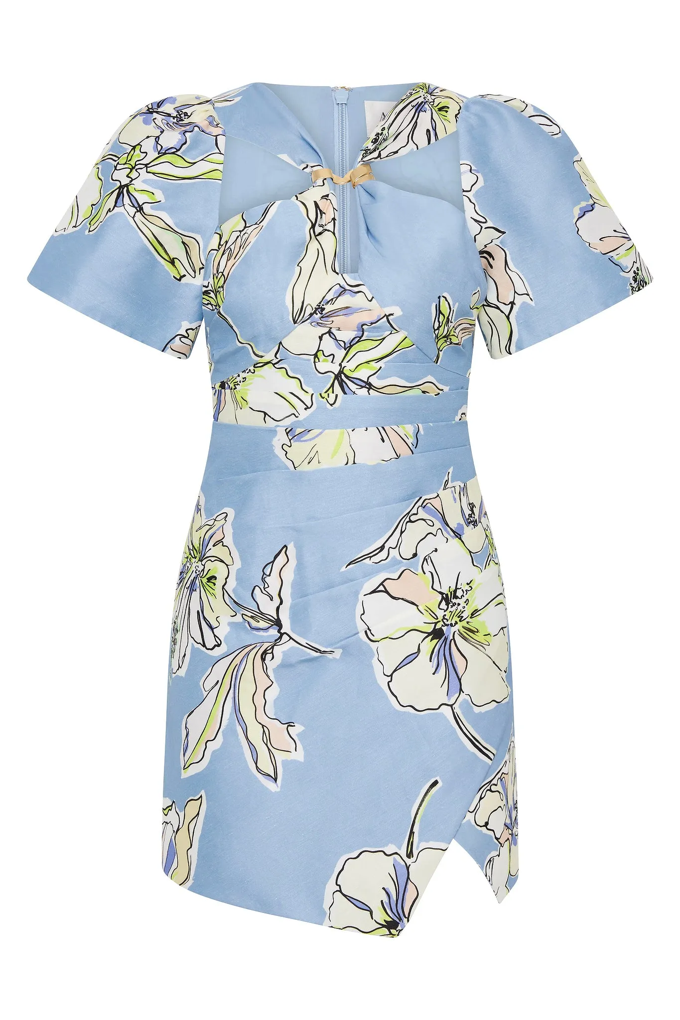 Presence Twisted Mini Dress