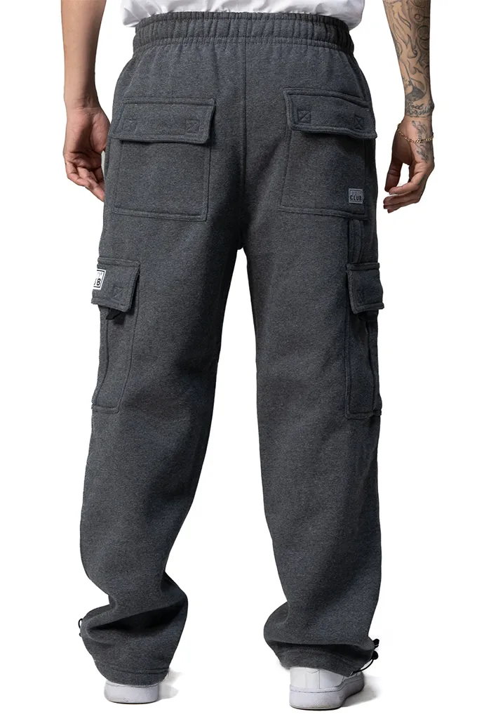 Pro Club Men's Heavyweight Fleece Cargo Pants