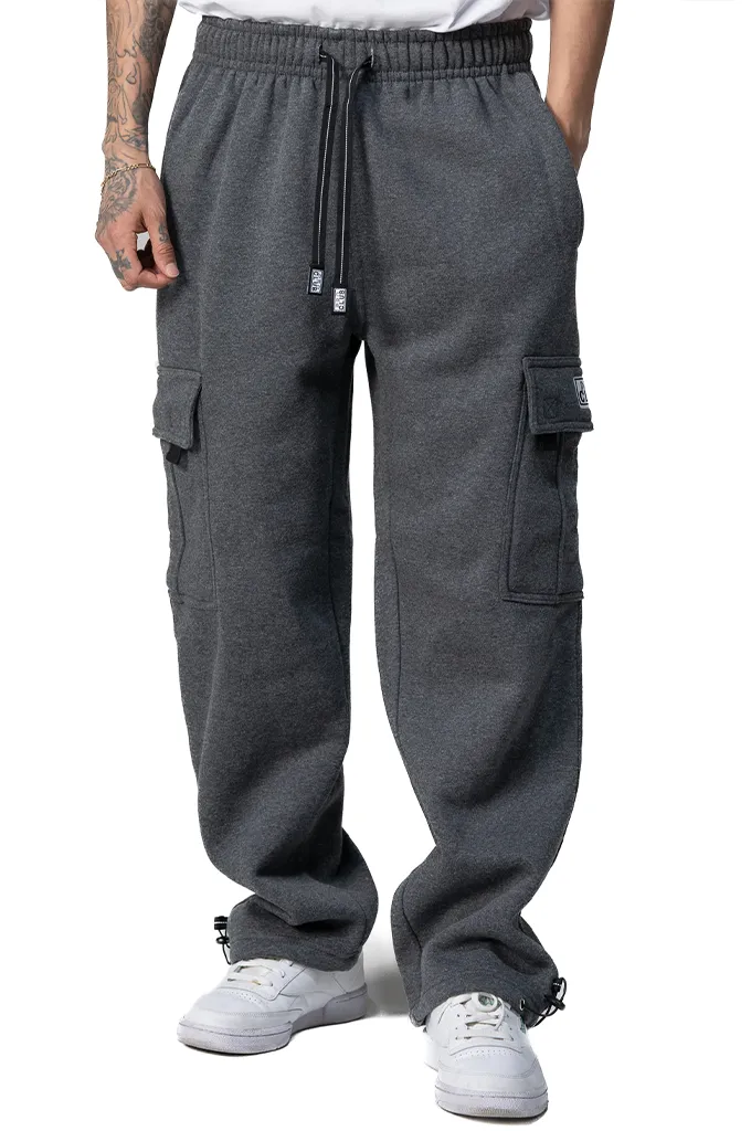 Pro Club Men's Heavyweight Fleece Cargo Pants