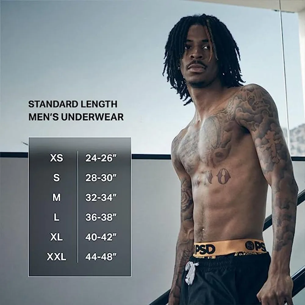 PSD Men's Harvest Boxer Briefs Underwear - 323180046-MUL