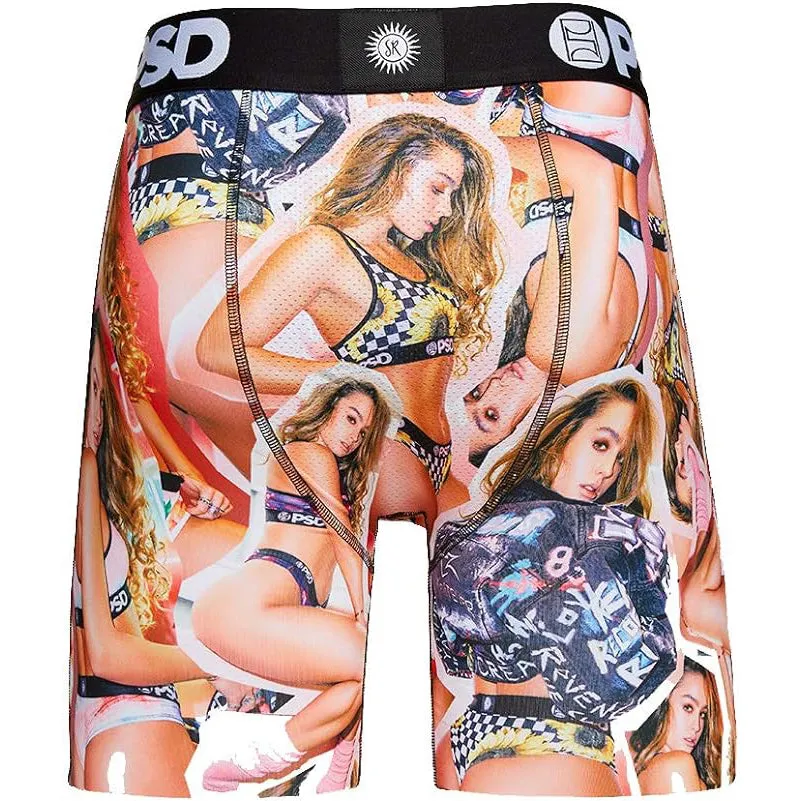 PSD Men's Multicolor All Over Sommer Boxer Briefs Underwear - 22011025-MUL