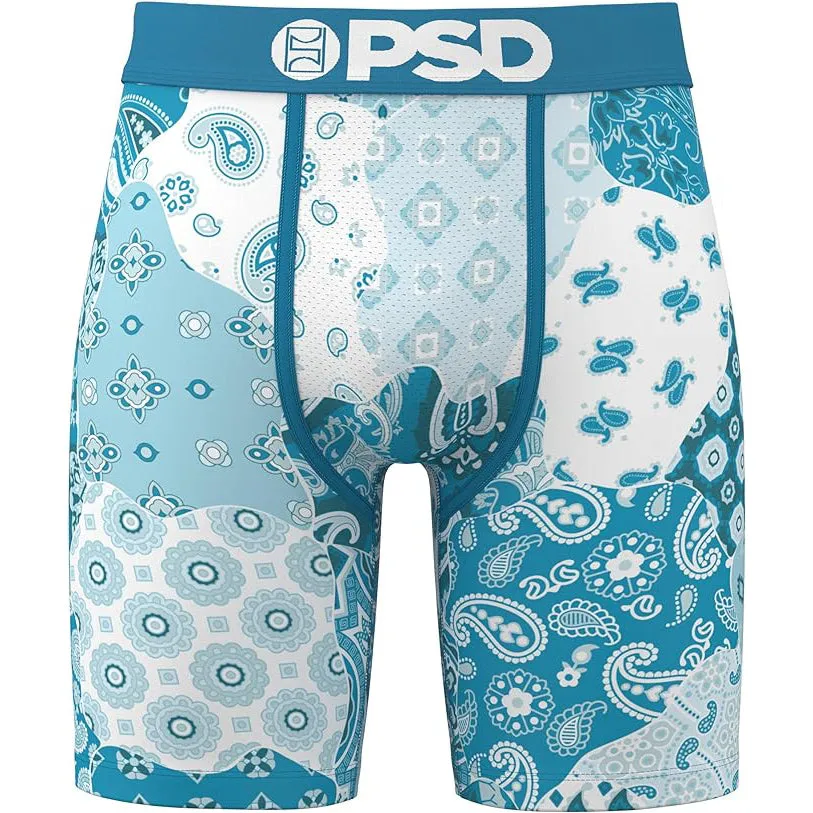 PSD Men's Multicolor Bandana Cool Boxer Briefs Extra Large Underwear - 224180055-MUL-XL