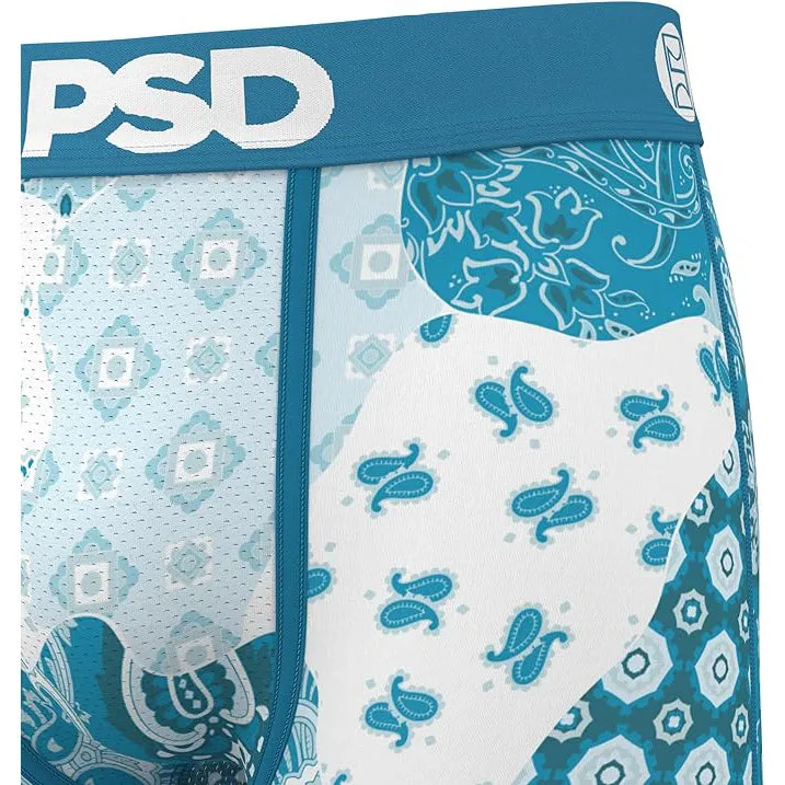 PSD Men's Multicolor Bandana Cool Boxer Briefs Extra Large Underwear - 224180055-MUL-XL