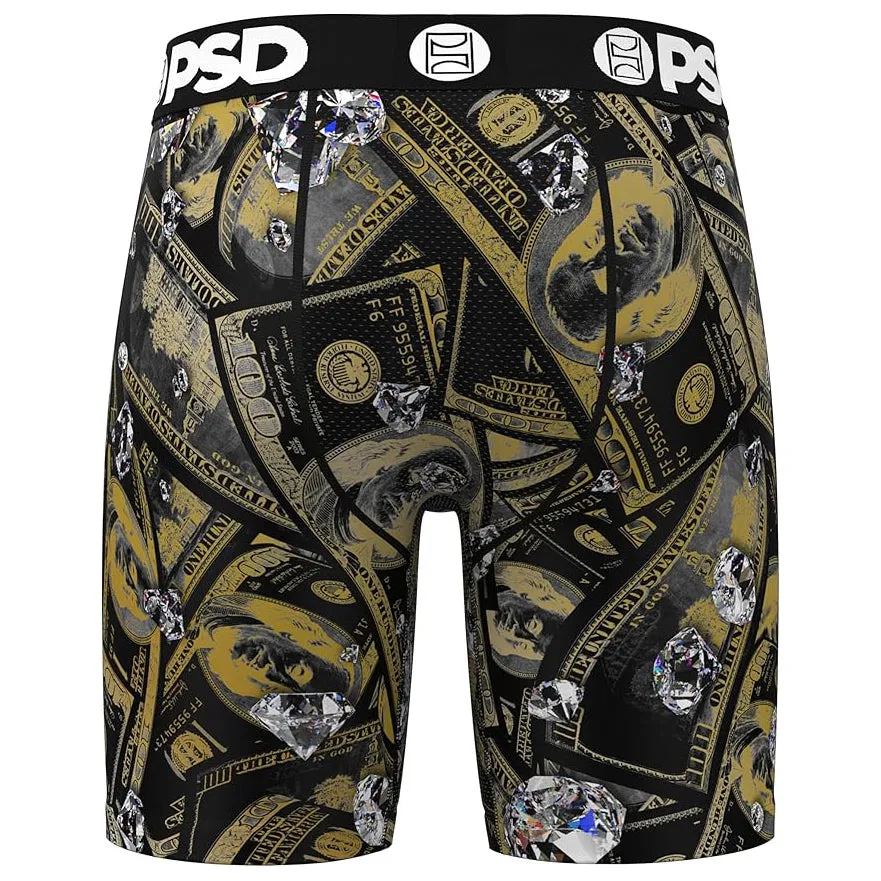 PSD Men's Multicolor Cash Out Boxer Briefs Large Underwear - 224180022-MUL-L