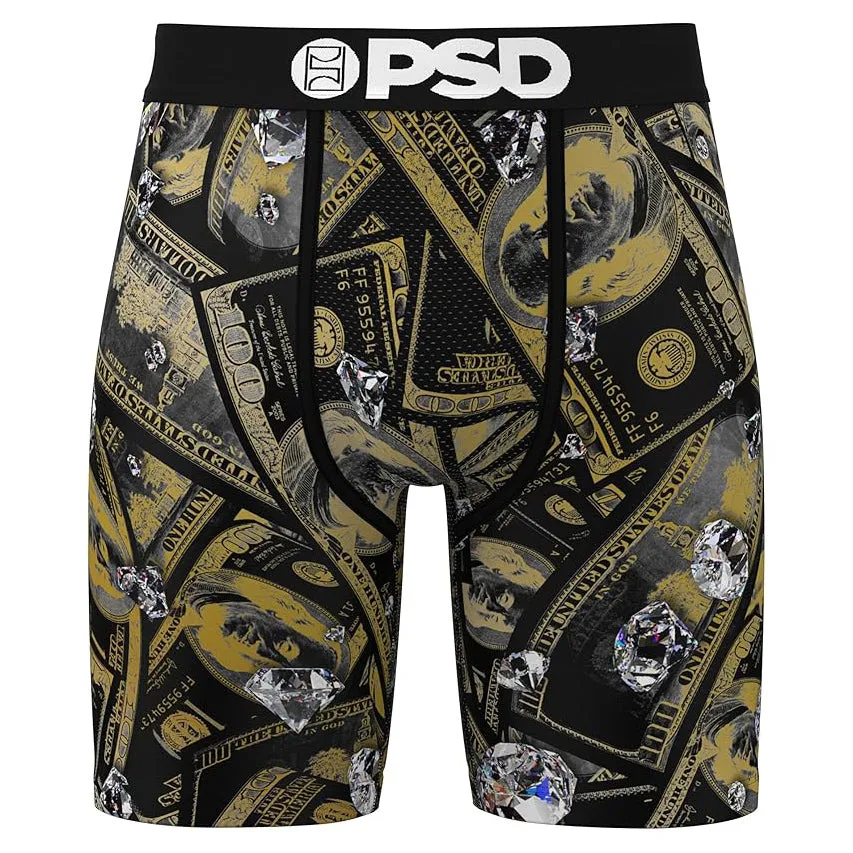 PSD Men's Multicolor Cash Out Boxer Briefs Large Underwear - 224180022-MUL-L