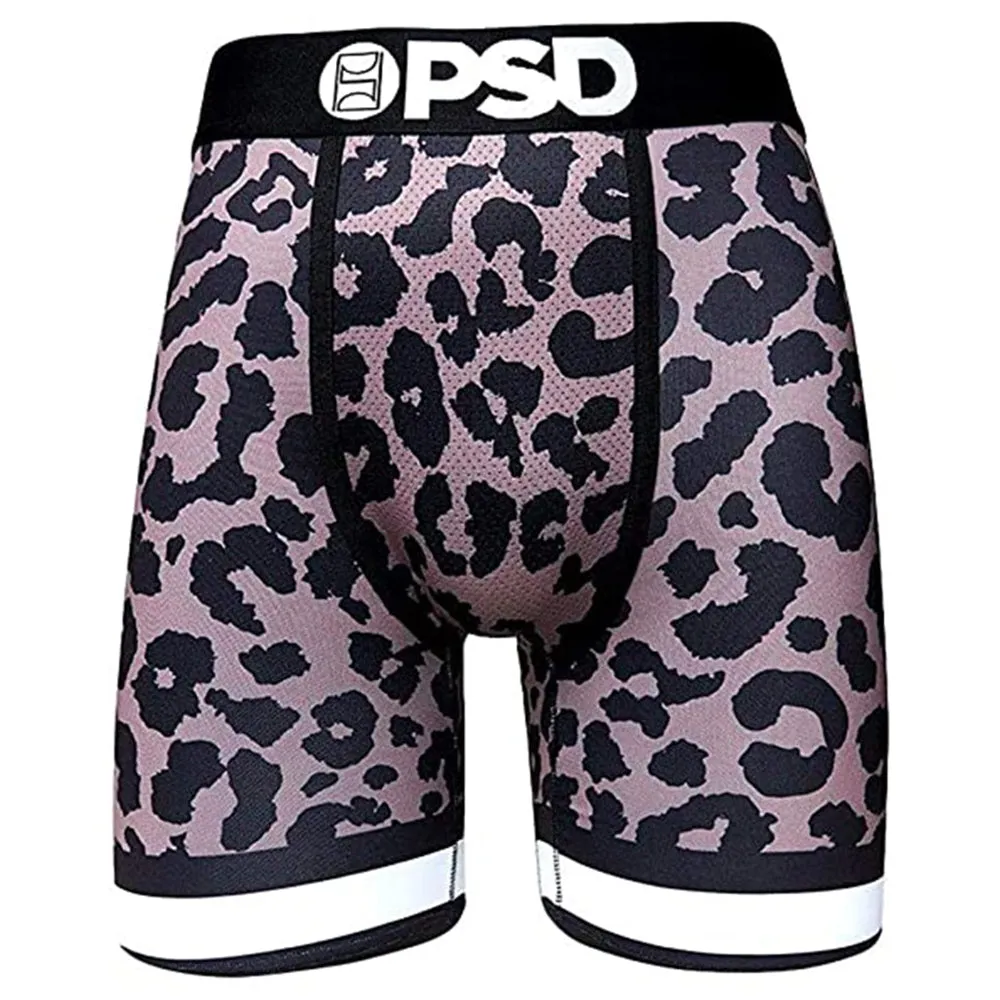 PSD Men's Multicolor Cheetah Boxer Briefs Underwear - 42011044-MUL