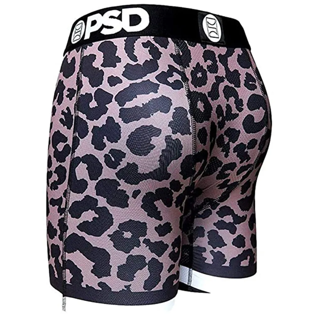 PSD Men's Multicolor Cheetah Boxer Briefs Underwear - 42011044-MUL