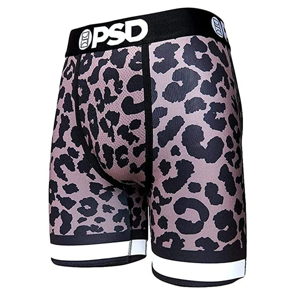 PSD Men's Multicolor Cheetah Boxer Briefs Underwear - 42011044-MUL
