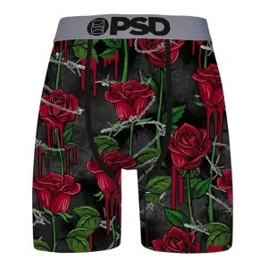 PSD Men's Multicolor Danger Rose Boxer Briefs Underwear - 422180058-MUL