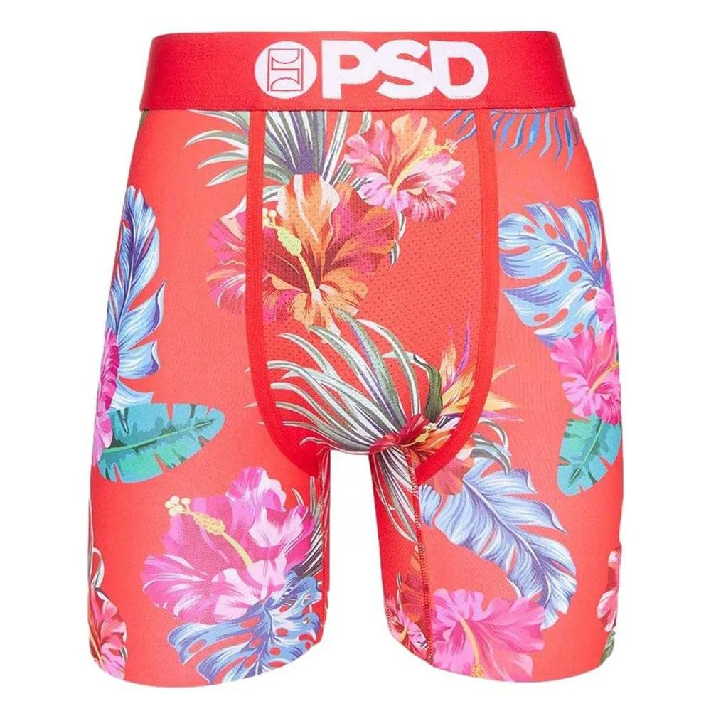 PSD Men's Multicolor Hot Tropics Boxer Briefs Underwear - 421180070-MUL