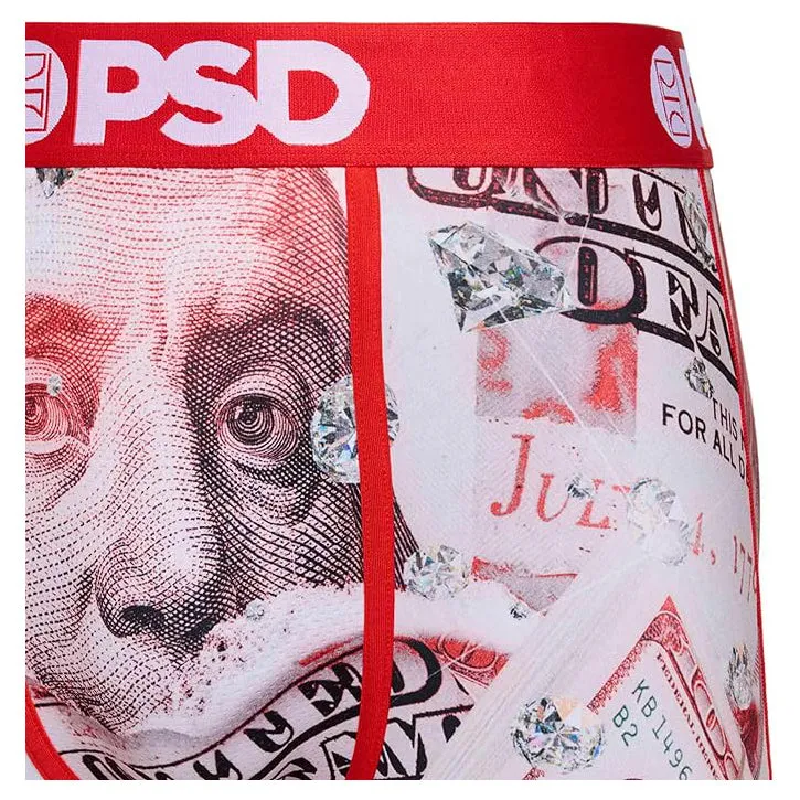 PSD Men's Multicolor Hunned Boxer Briefs Small Underwear - 124180002-MUL-S