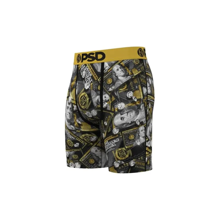 PSD Men's Multicolor Infrared Lux 3-Pack Boxer Brief Small Underwear - 424180190-MUL-S