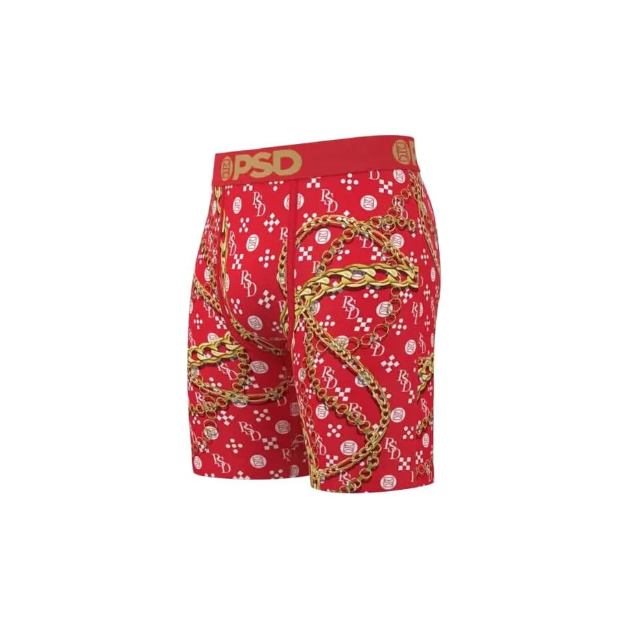 PSD Men's Multicolor Infrared Lux 3-Pack Boxer Brief Small Underwear - 424180190-MUL-S