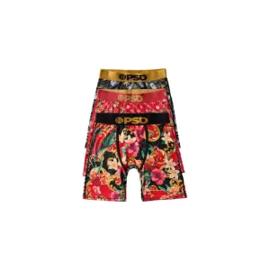 PSD Men's Multicolor Infrared Lux 3-Pack Boxer Brief Small Underwear - 424180190-MUL-S