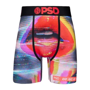 PSD Men's Multicolor Lips Scramble Boxer Briefs Underwear - 322180087-MUL