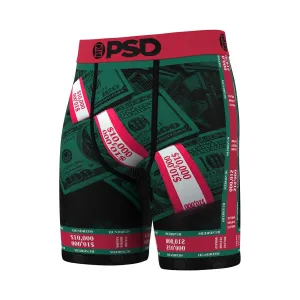 PSD Men's Multicolor Luxe Money Sport Boxer Briefs Small Underwear - 324180040-MUL-S